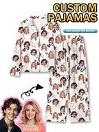 Custom Face Short Pajama Set – Women's (SY009)