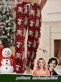 Custom Face Flannel Pajama Set – Women's (SY088)
