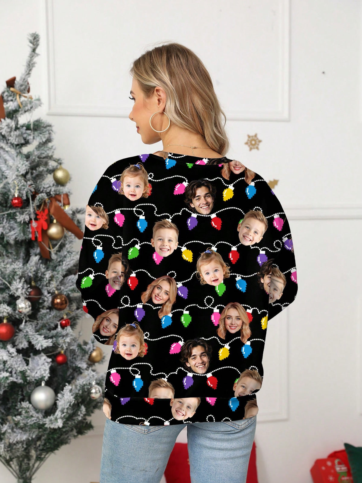 Custom Face Flannel Robe – Women's (SY048)