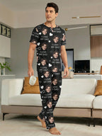 Custom Face Short Pajama Set – Men's (PM39)