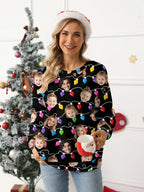 Custom Face Flannel Robe – Women's (SY048)